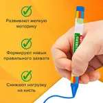 Մոմե մատիտներ BRAUBERG KIDS (24 գույն) - BRAUBERG KIDS (SKU: 271697) - Image 9 of 12 | Zangezur Pro