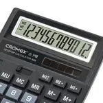 Սեղանի 12-նիշանոց հաշվիչ CROMEX 888 (Սև) - CROMEX (SKU: 271728) - Image 6 of 11 | KapanStore