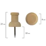 Փայտե սեղմակոճգամներ BRAUBERG WOOD - BRAUBERG (SKU: 272759) - Image 4 of 11 | Zangezur Pro