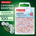 Կոճգամներ BRAUBERG Clear & Gold (Թափանցիկ ոսկեգույնով) - BRAUBERG (SKU: 272760) - Image 6 of 11 | Zangezur Pro