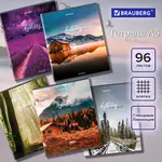 Տետր A5, 96 թերթ, BRAUBERG Nature (վանդակավոր) - BRAUBERG (SKU: 404427) - Image 9 of 9 | Zangezur Pro