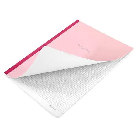 Տետր A4, 96 թերթ BRAUBERG Minimal Pastel, վանդակավոր - BRAUBERG (SKU: 405282) | KapanStore