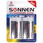 Մարտկոցներ SONNEN, D (LR20, 13A), ալկալային, կոմպլեկտ 2 հատ - SONNEN (SKU: 451091) - Image 2 of 8 | Zangezur Pro