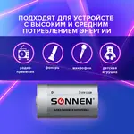 Մարտկոցներ SONNEN, D (LR20, 13A), ալկալային, կոմպլեկտ 2 հատ - SONNEN (SKU: 451091) - Image 7 of 8 | Zangezur Pro