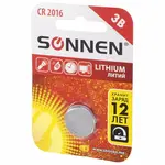 Լիթիումի մարտկոց SONNEN Lithium CR2016 «պլանշետ, սկավառակ, կոճակ» 1 հատ - SONNEN (SKU: 451972) - Image 6 of 8 | Zangezur Pro