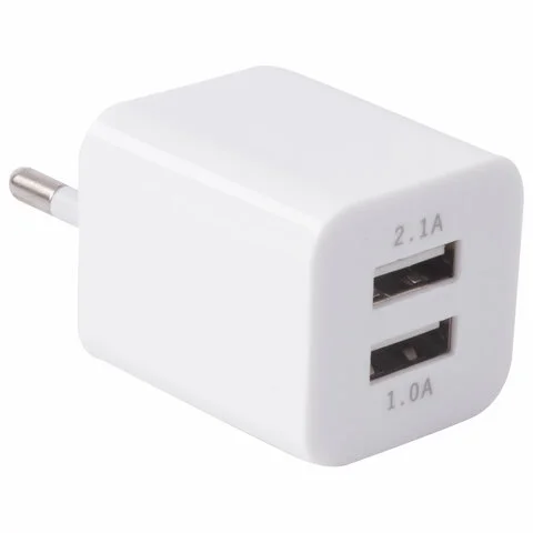 Ցանցային լիցքավորիչ SONNEN 2xUSB, 2.1 Ա  - SONNEN (SKU: 454797) | Zangezur Pro