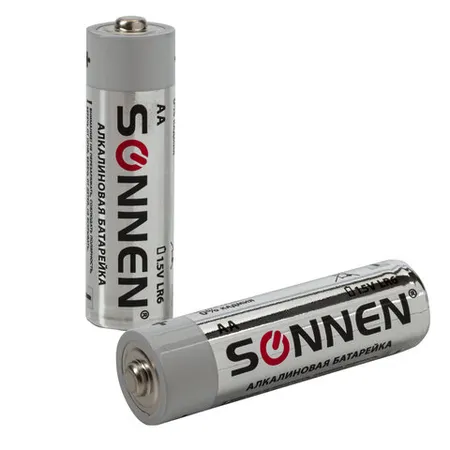 SONNEN մարտկոցներ, AA LR6, ալկալային, 1 հատ - SONNEN (SKU: 455097) | KapanStore