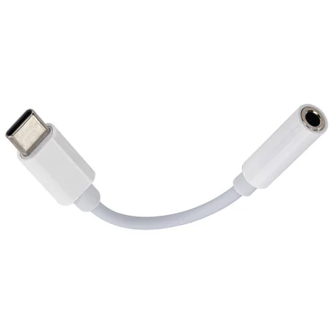 Ականջակալների փոխանցիչ USB Type-C - AUX (3.5 մմ) SONNEN (Սպիտակ) - SONNEN (SKU: 513566) | Zangezur Pro