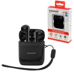 Անլար ականջակալներ TWS խոսափողով, SONNEN EP-BH10B, Bluetooth 5.3, սև - SONNEN (SKU: 514122) - Image 2 of 18 | Zangezur Pro