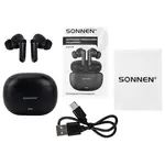 Անլար ականջակալներ SONNEN PREMIUM EP-BH33B, Bluetooth 5.3, սև - SONNEN (SKU: 514123) - Image 20 of 23 | Zangezur Pro