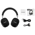 Անլար ականջակալներ SONNEN HP-B12B, Bluetooth 5.4, սև - SONNEN (SKU: 514126) - Image 13 of 16 | Zangezur Pro