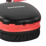 Անլար ականջակալներ SONNEN HP-B12BR, Bluetooth 5.4, սեւ/կորալ - SONNEN (SKU: 514128) - Image 11 of 16 | Zangezur Pro