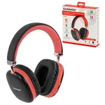 Անլար ականջակալներ SONNEN HP-B12BR, Bluetooth 5.4, սեւ/կորալ - SONNEN (SKU: 514128) - Image 2 of 16 | Zangezur Pro