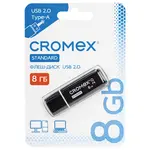 USB 2.0 Ֆլեշ կրիչ 8 ԳԲ, CROMEX Standard, սև - CROMEX (SKU: 514157) - Image 2 of 4 | Zangezur Pro