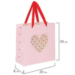 Նվերի տոպրակ ЗОЛОТАЯ СКАЗКА «With LOVE» թափանցիկ պատուհանով (20x8x20 սմ) - ЗОЛОТАЯ СКАЗКА (SKU: 608255) - Image 5 of 7 | Zangezur Pro